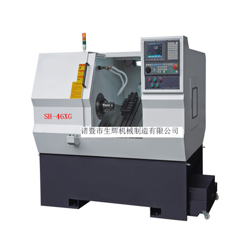 مخرطة CNC ذات سرير مائل